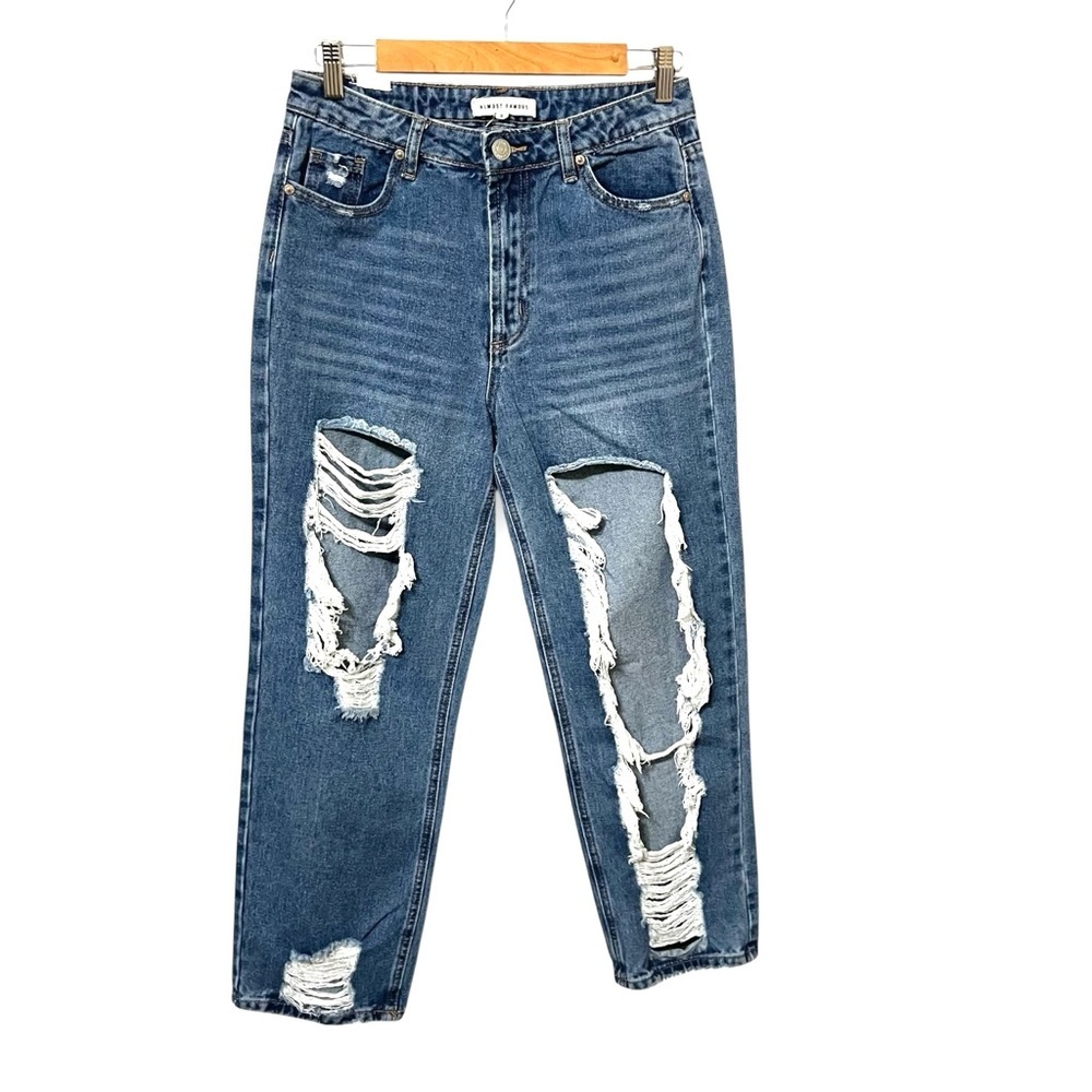Almost Famous Ripped Denim Jeans